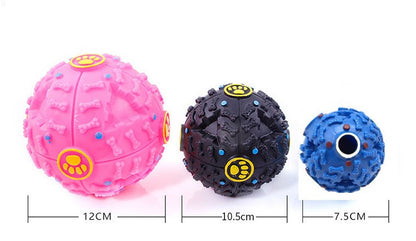 The Giggle Ball Treat Dispenser – Interactive Squeaky Puzzle Toy for Dog Training & Play