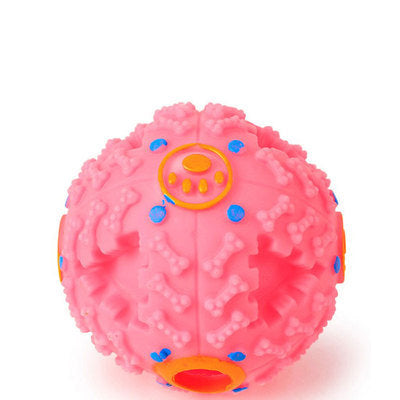 The Giggle Ball Treat Dispenser – Interactive Squeaky Puzzle Toy for Dog Training & Play