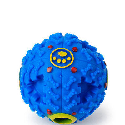 The Giggle Ball Treat Dispenser – Interactive Squeaky Puzzle Toy for Dog Training & Play