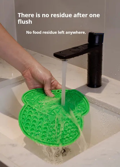 The Calm Feeder Suction Lick Mat – Dog & Cat Slow Feeder for Anxiety & Boredom