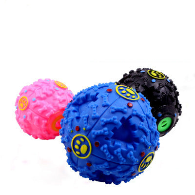 The Giggle Ball Treat Dispenser – Interactive Squeaky Puzzle Toy for Dog Training & Play