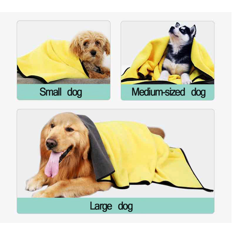 The Super Soaker Pet Towel – Fast-Drying Microfiber Towel for Dogs and Cats
