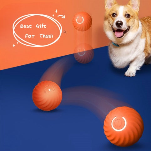 Bounce & Bite Dog Ball – Durable Chew-Resistant Rubber Fetch Toy for Aggressive Chewers