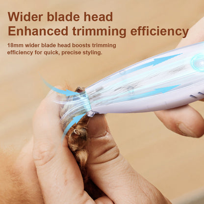 Pawsome Paws Trimmer – Safe & Quiet Electric Clipper for Paw Pad & Sanitary Grooming