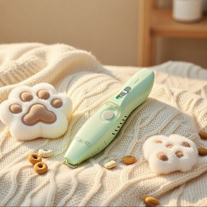 Pawsome Paws Trimmer – Safe & Quiet Electric Clipper for Paw Pad & Sanitary Grooming