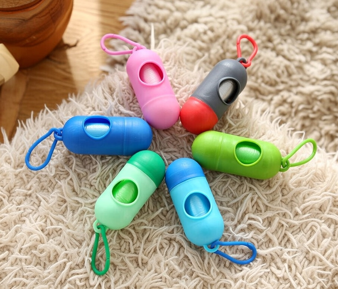 Earth-Guard Biodegradable Poop Bags – Extra Thick, Scented Waste Bags with Leak-Proof Core